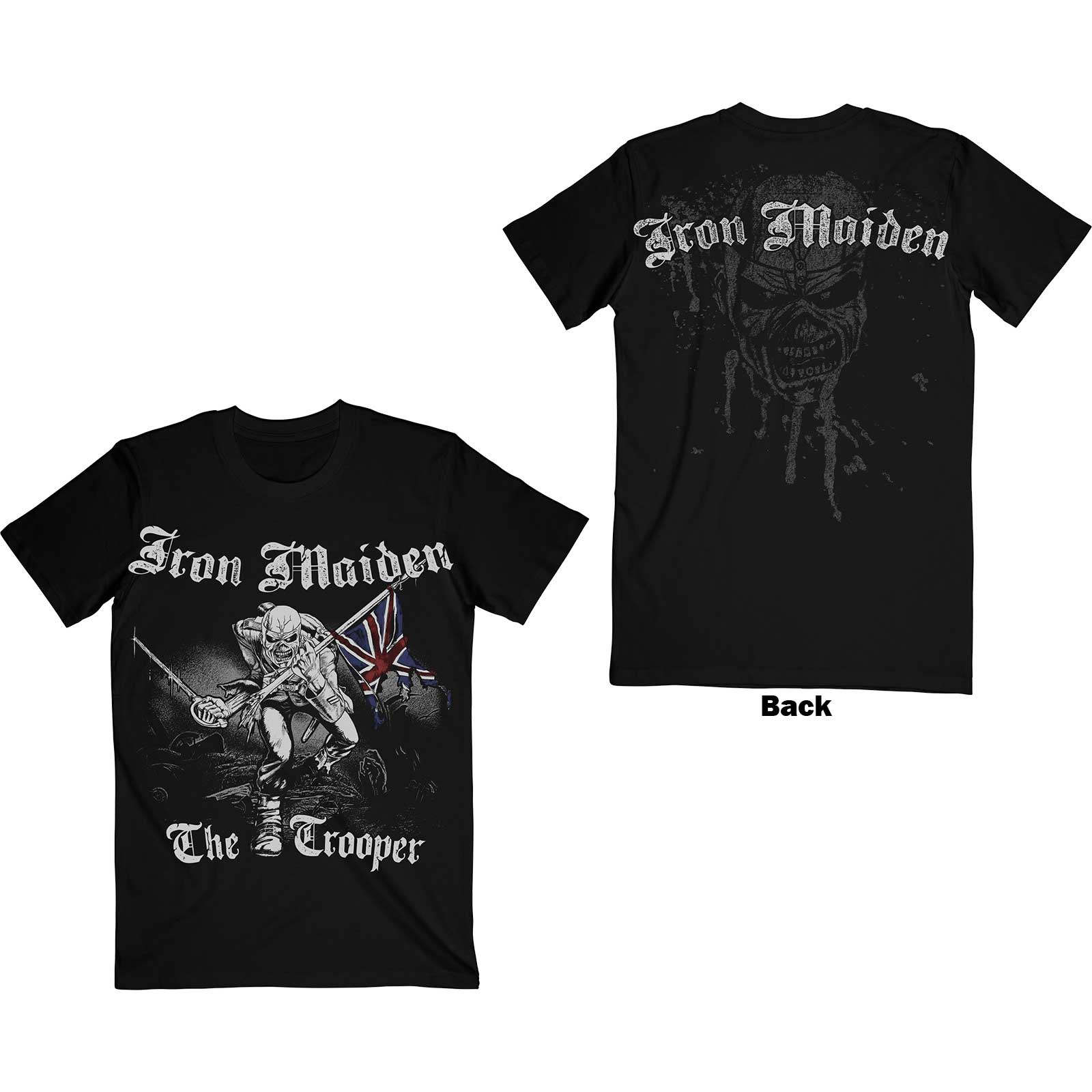 iron maiden the trooper t shirt