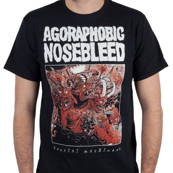 agoraphobic nosebleed t シャツ