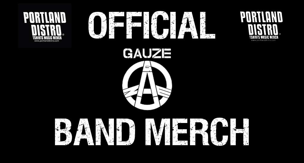 Gauze Official Tshirts and Band Merch