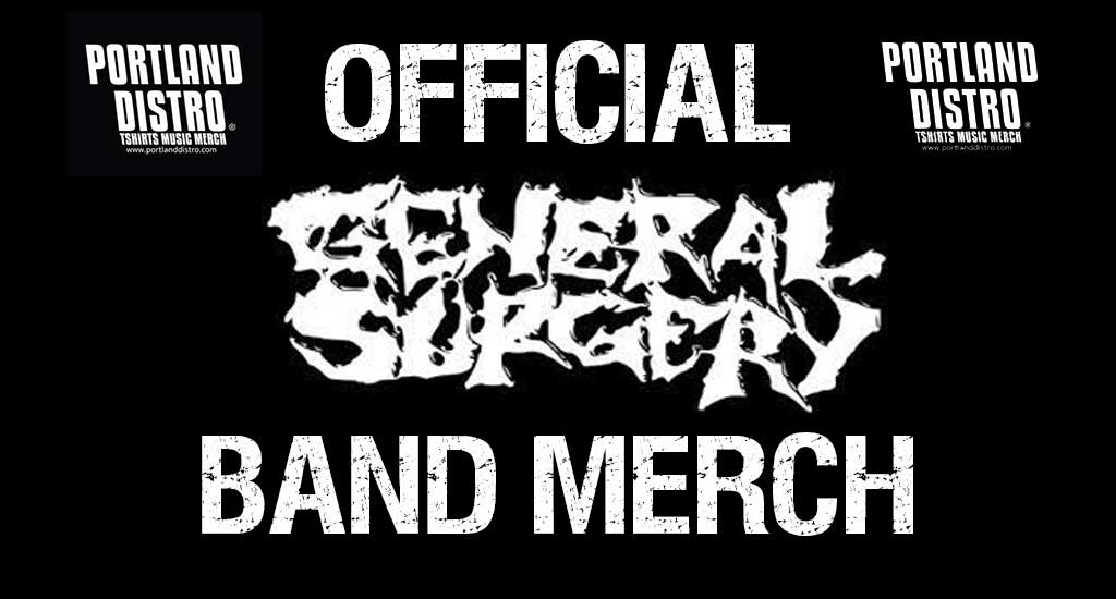 General Surgery Official Tshirts and Band Merch