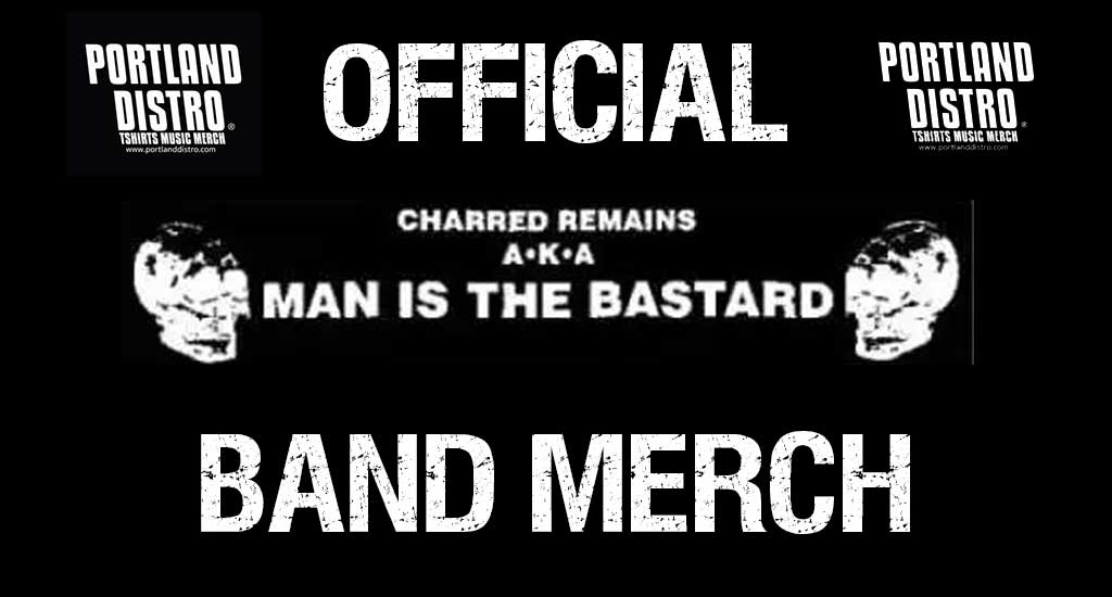 Man Is the Bastard Official Tshirt Band Merch