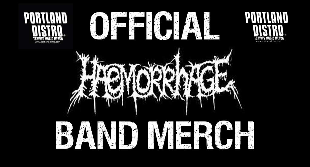 Haemorrhage Official Tshirt Band Merch