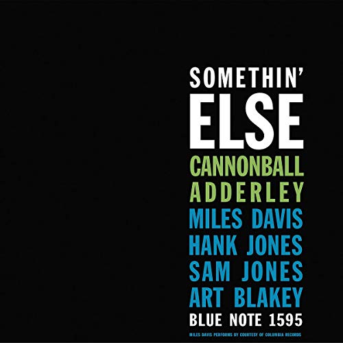 Cannonball Adderley - Somethin' Else [Blue Note Classic Vinyl Edition LP] Vinyl - PORTLAND DISTRO