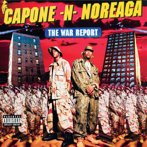 Capone-Noreaga - The War Report (Clear Vinyl with Red & Blue Splatter Vinyl) [Explicit Content] (2 LP) Vinyl - PORTLAND DISTRO