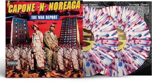 Capone-Noreaga - The War Report (Clear Vinyl with Red & Blue Splatter Vinyl) [Explicit Content] (2 LP) Vinyl - PORTLAND DISTRO