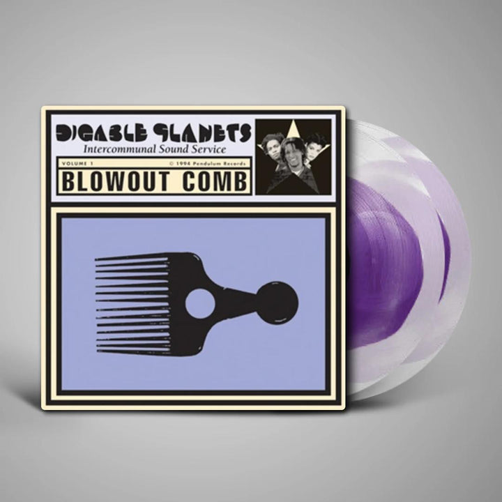 Digable Planets - Blowout Comb (Easin' In Clear W/ Purple Center Colored Vinyl) (2 Lp's) Vinyl - PORTLAND DISTRO