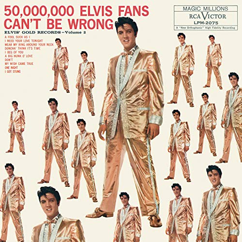 Elvis Presley - 50,000,000 Elvis Fans Can't Be Wrong: Elvis' Gold Records, Volume 2 Vinyl - PORTLAND DISTRO