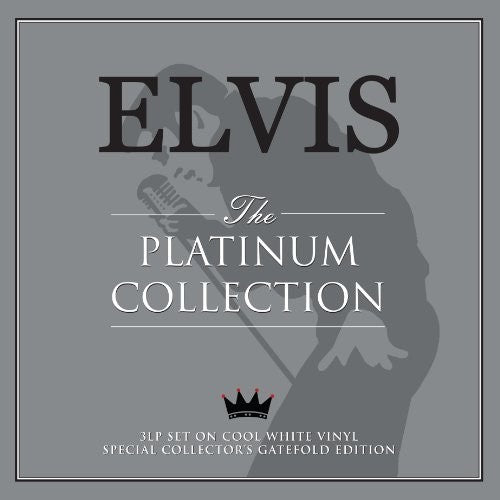 Elvis Presley - Platinum Collection (3 LP, White Vinyl) [Import] Vinyl - PORTLAND DISTRO