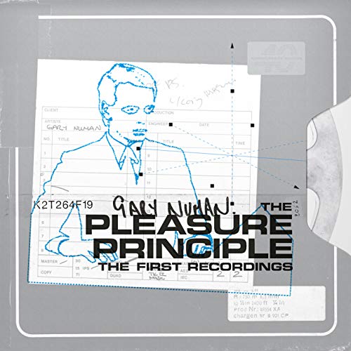 Gary Numan - The Pleasure Principle - The First Recordings (Orange Vinyl) Vinyl - PORTLAND DISTRO