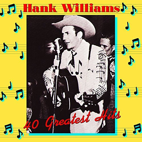 Hank Williams - Hank Williams 40 Greatest Hits [Import] Vinyl