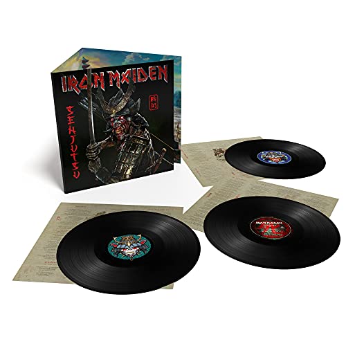 Iron Maiden - Senjutsu (3LP Black Vinyl) Vinyl - PORTLAND DISTRO