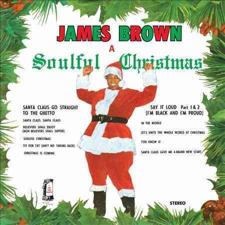 James Brown - A Soulful Christmas Vinyl - PORTLAND DISTRO