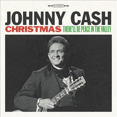 Johnny Cash - CHRISTMAS: THERE'LL BE PEACE IN THE VALL Vinyl - PORTLAND DISTRO