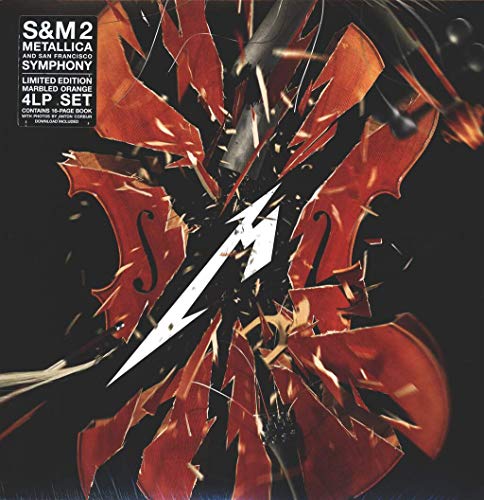 Metallica & San Francisco Symphony - S&M2 (4LP Indie Exclusive | Marbled Orange Vinyl & Booklet) Vinyl - PORTLAND DISTRO