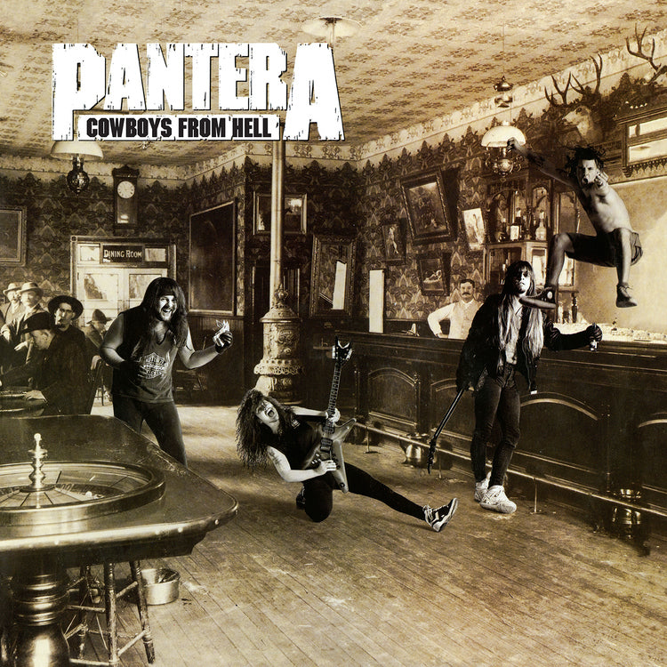 Pantera - Cowboys From Hell(Brick & Mortar Exclusive) (1 LP) (Marbled Brown Vinyl) Vinyl - PORTLAND DISTRO