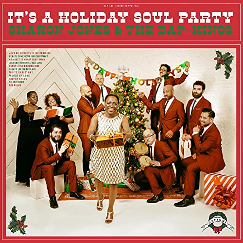 Sharon Jones & The Dap-Kings - It's A Holiday Soul Party (Candy Cane Color Vinyl) Vinyl - PORTLAND DISTRO