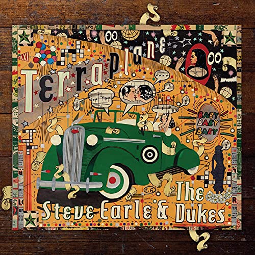 Steve Earle And The Dukes - Terraplane (Transparent Gold Vinyl) Vinyl - PORTLAND DISTRO