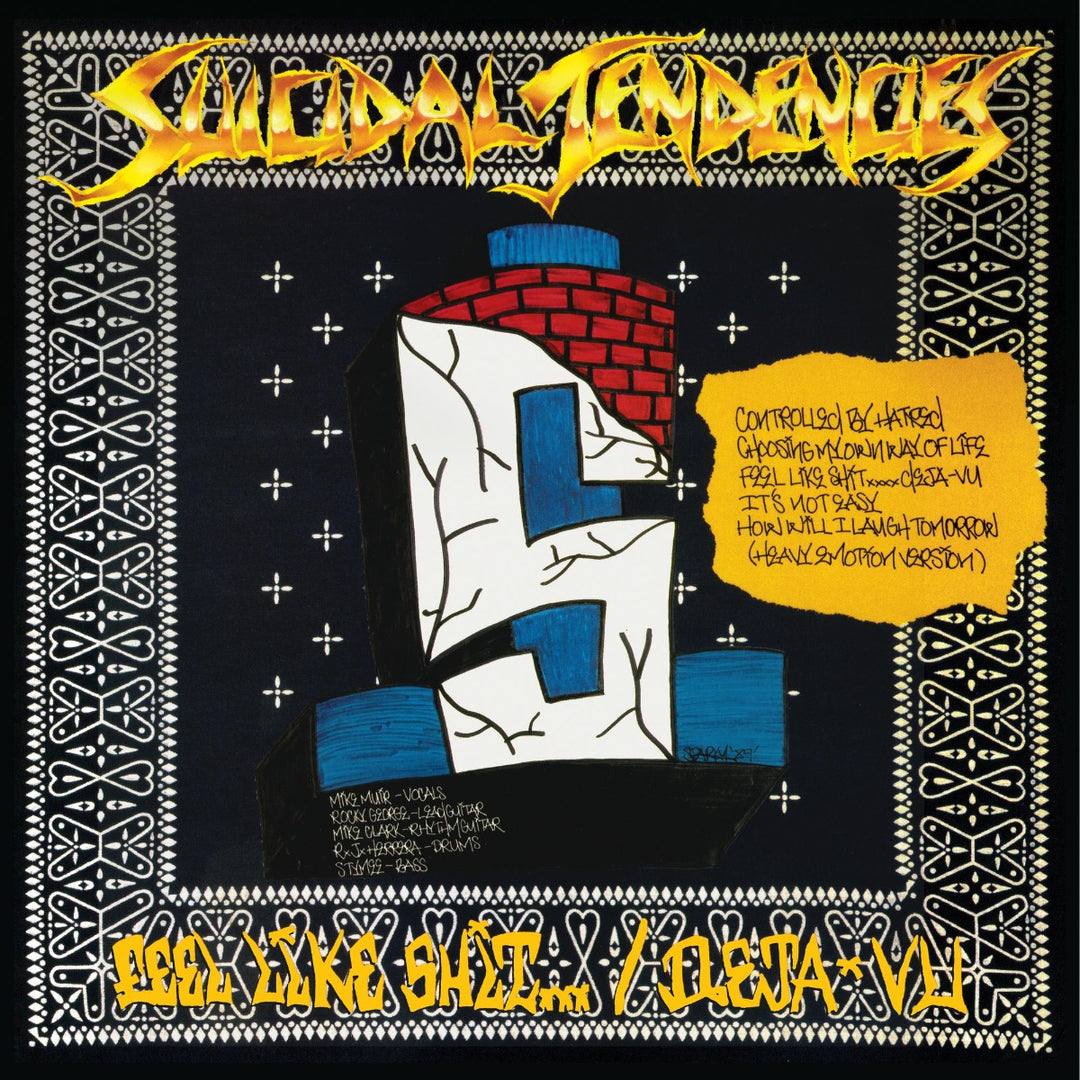 Suicidal Tendencies - Controlled By Hatred/Feel Like Shit...Deja Vu (Indie Excliusive, Friut Punch Colored Vinyl) Vinyl