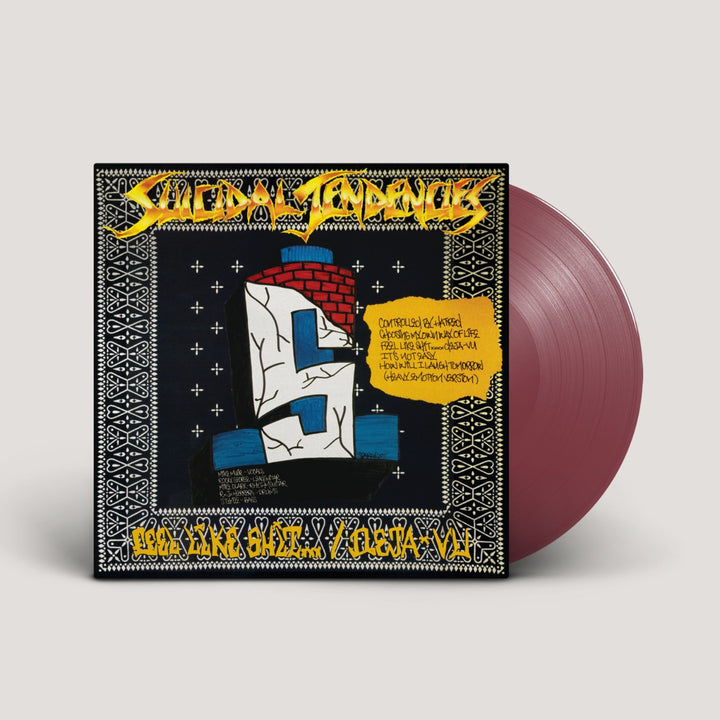 Suicidal Tendencies - Controlled By Hatred/Feel Like Shit...Deja Vu (Indie Excliusive, Friut Punch Colored Vinyl) Vinyl