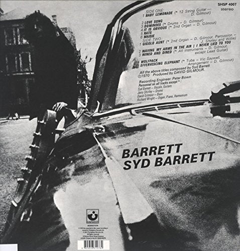 Syd Barrett - Barrett [Import] Vinyl - PORTLAND DISTRO