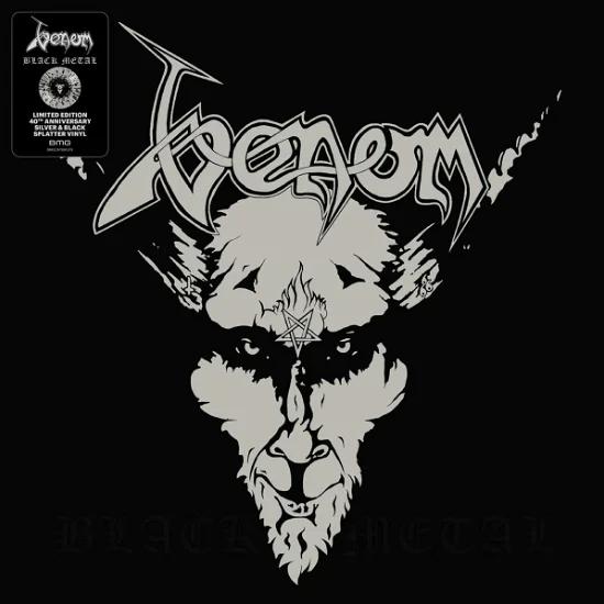 Venom - Black Metal (40th Anniversary Edition) (Limited Edition, Silver & Black Splatter Vinyl) Vinyl - PORTLAND DISTRO