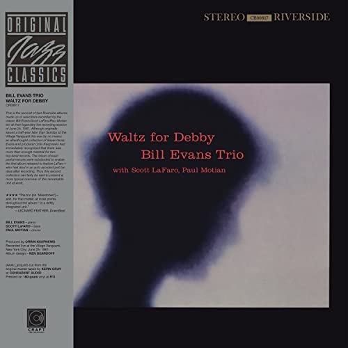 Bill Evans Trio - Waltz For Debby (Original Jazz Classics Series) [LP] Vinyl - PORTLAND DISTRO