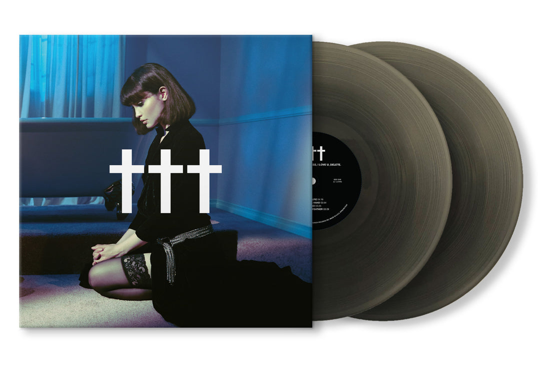 ††† (Crosses) - Goodnight, God Bless, I Love U, Delete. (Black Ice 2LP) (Indie Exclusive) Vinyl