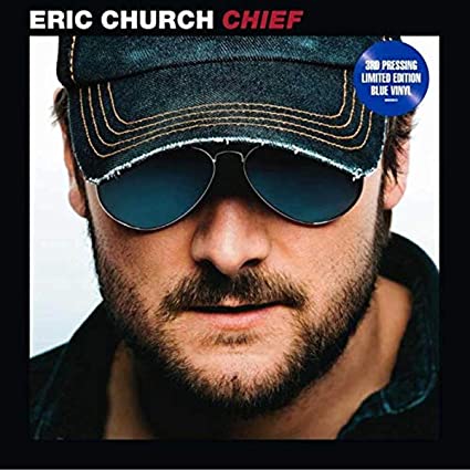 Eric Church - Chief (Colored Vinyl, Blue) Vinyl - PORTLAND DISTRO