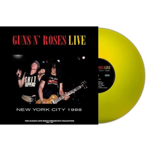 Guns N' Roses - New York City 1988 (180 Gram Yellow Vinyl) [Import] Vinyl - PORTLAND DISTRO