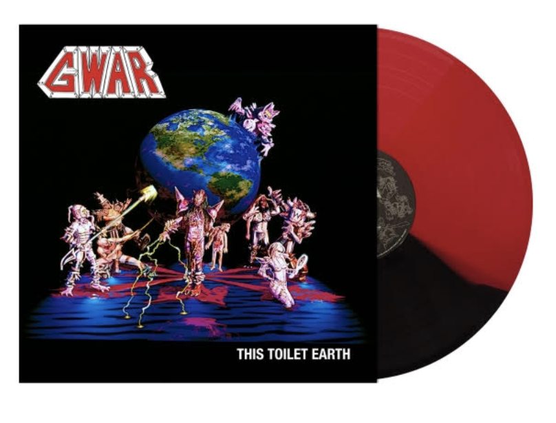 Gwar - This Toilet Earth (Red & Black Split Colored Vinyl) Vinyl - PORTLAND DISTRO