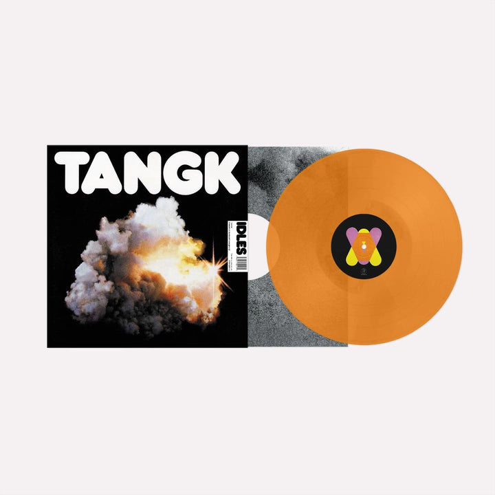 IDLES - Tangk (Clear Vinyl, Orange) Vinyl - PORTLAND DISTRO