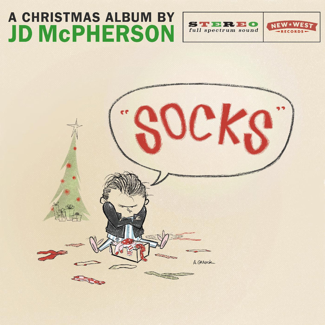 Jd Mcpherson - SOCKS (MARBLED RED VINYL) Rock - PORTLAND DISTRO