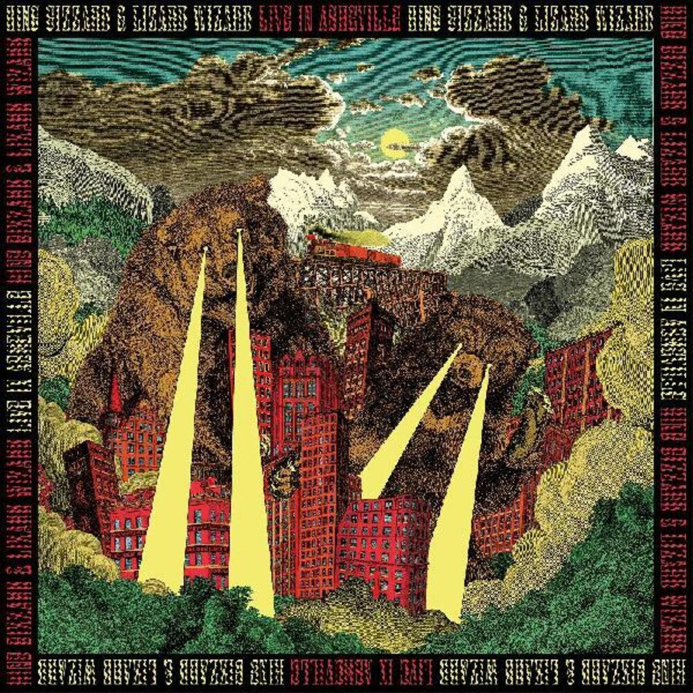 King Gizzard & The Lizard Wizard - Live In Asheville ‘19 (US Fuzz Club Official Bootleg) (DELUXE EDITION, INDIE EXCLUSIVE, GREEN, RED, & GOLD VINYL) Vinyl - PORTLAND DISTRO