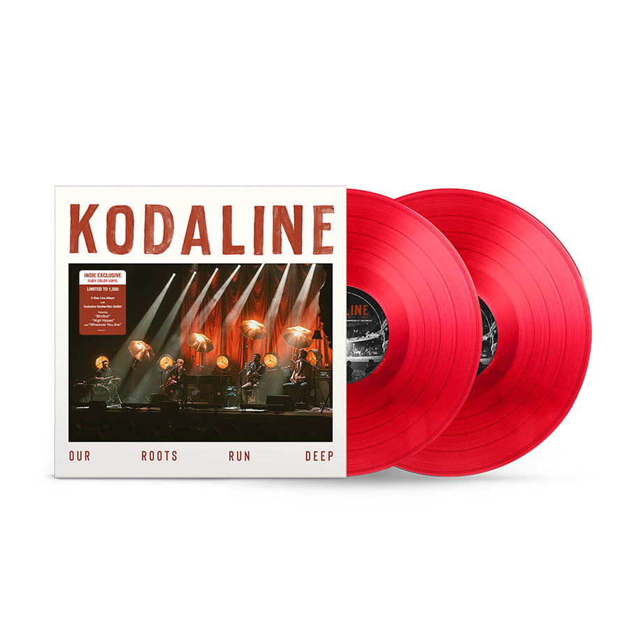 Kodaline - Our Roots Run Deep (Limited Edition, Clear Vinyl, Red, Indie Exclusive) (2 Lp's) Vinyl - PORTLAND DISTRO