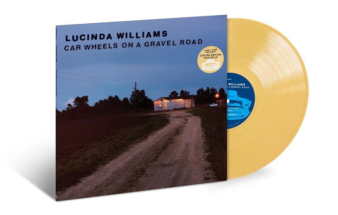 Lucinda Williams - Car Wheels On A Gravel Road (Indie Exclusive, Limited Edition, Colored Vinyl, Yellow) Vinyl - PORTLAND DISTRO