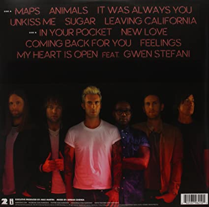 Maroon 5 - V [Explicit Content] Vinyl
