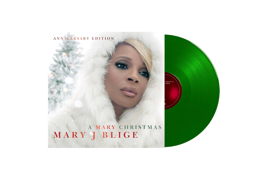 Mary J. Blige - A Mary Christmas (Anniversary Edition) [Translucent Green 2 LP] Vinyl - PORTLAND DISTRO