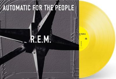 R.E.M. - Automatic For The People (Indie Exclusive, Colored Vinyl, Yellow, Limited Edition, 180 Gram Vinyl) Vinyl - PORTLAND DISTRO