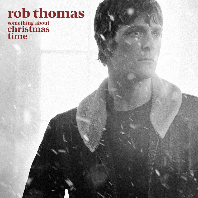 Rob Thomas - SOMETHING ABOUT CHRISTMAS TIME (Apple Red Vinyl) Vinyl - PORTLAND DISTRO