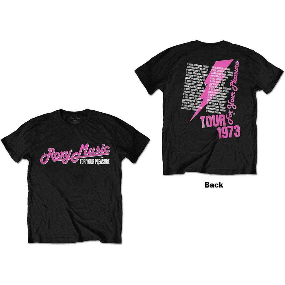 Roxy Music - For Your Pleasure Tour T-Shirt - PORTLAND DISTRO