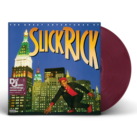 Slick Rick - The Great Adventures Of Slick Rick [Explicit Content] (Indie Exclusive, Colored Vinyl, Limited Edition, Burgundy) (2 Lp's) Vinyl - PORTLAND DISTRO