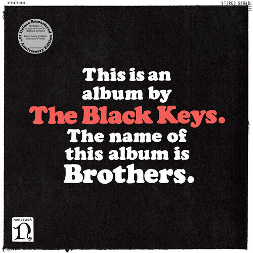 The Black Keys - Brothers: 10th Anniversary Edition (Deluxe Edition, Remastered, Gatefold LP Jacket) (2 Lp's) Vinyl