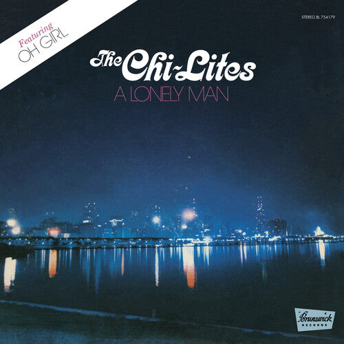 The Chi-Lites - A Lonely Man (Transparent Blue) Vinyl - PORTLAND DISTRO