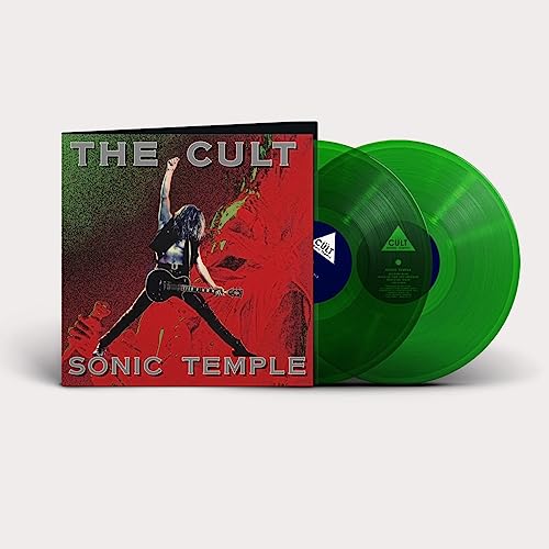 The Cult - Sonic Temple (Indie Exclusive, Clear Vinyl, Green, Anniversary Edition, Gatefold LP Jacket) (2 Lp's) Vinyl - PORTLAND DISTRO