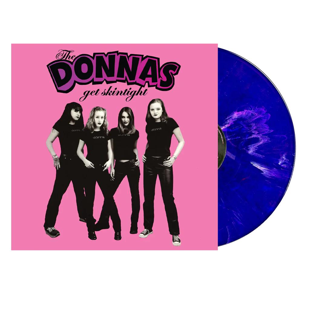 The Donnas - Get Skintight (Purple with Pink Swirl Vinyl Edition) Vinyl - PORTLAND DISTRO