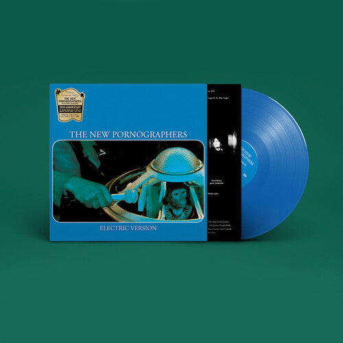 The New Pornographers - Electric Version (Clear Vinyl, Blue) Vinyl - PORTLAND DISTRO