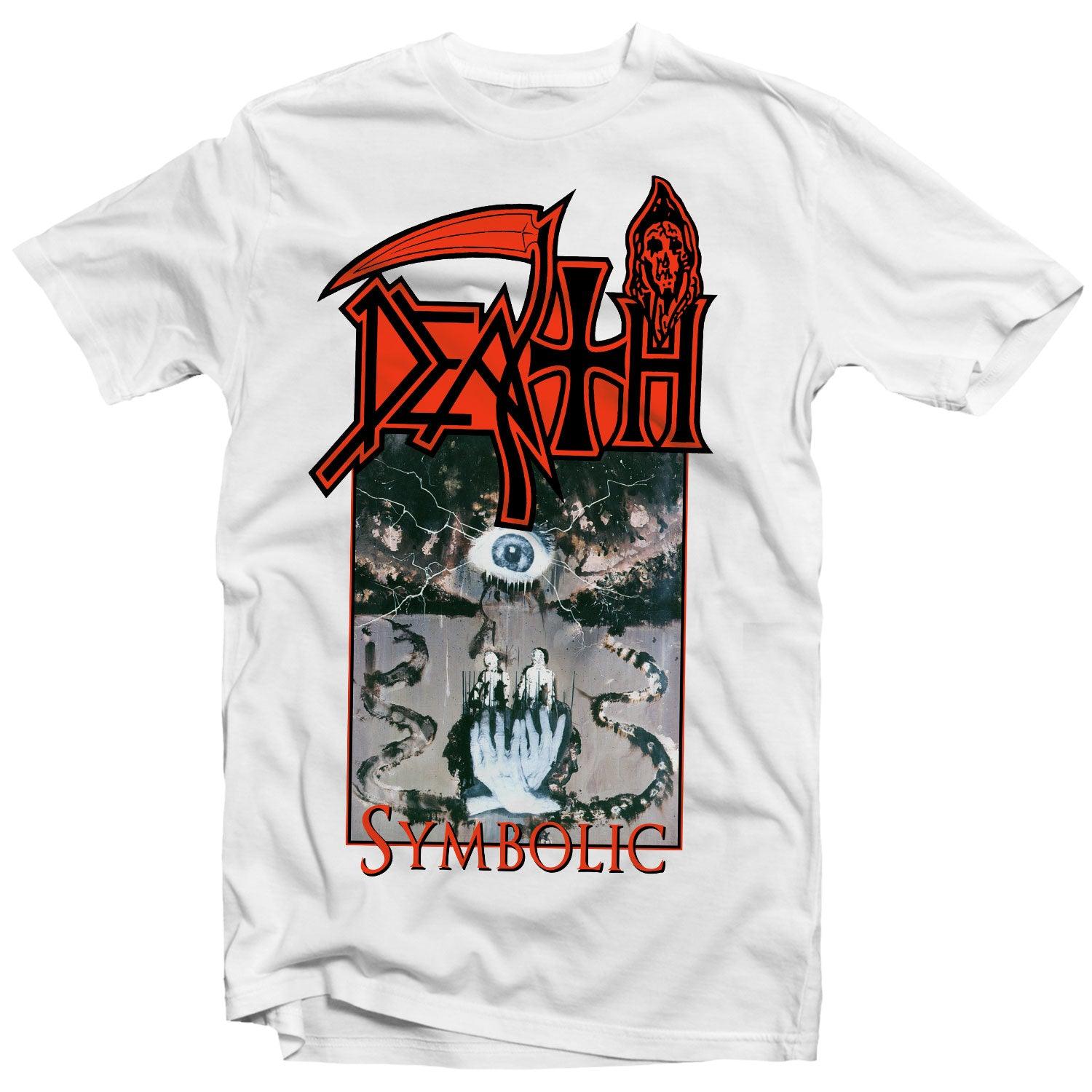 Death Symbolic White T Shirt PORTLAND DISTRO