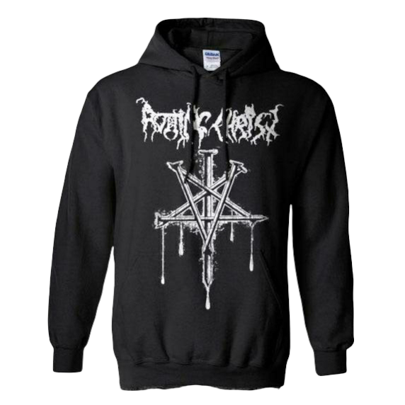 Rotting Christ - Pentagram Hoodie Sweatshirt - PORTLAND DISTRO