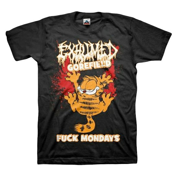 Exhumed - Gorefield (Multi Color / 2 Sided) T-Shirt - PORTLAND DISTRO